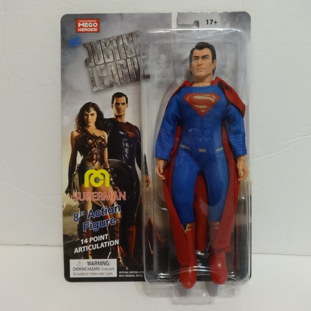 Mego Superman Henry Cavill 8 Inch Action Figure